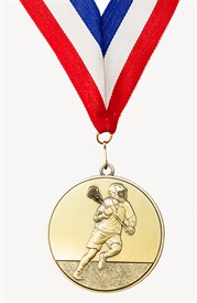 MDL-Premium - Male Lacrosse Medal ***$5.50 each***